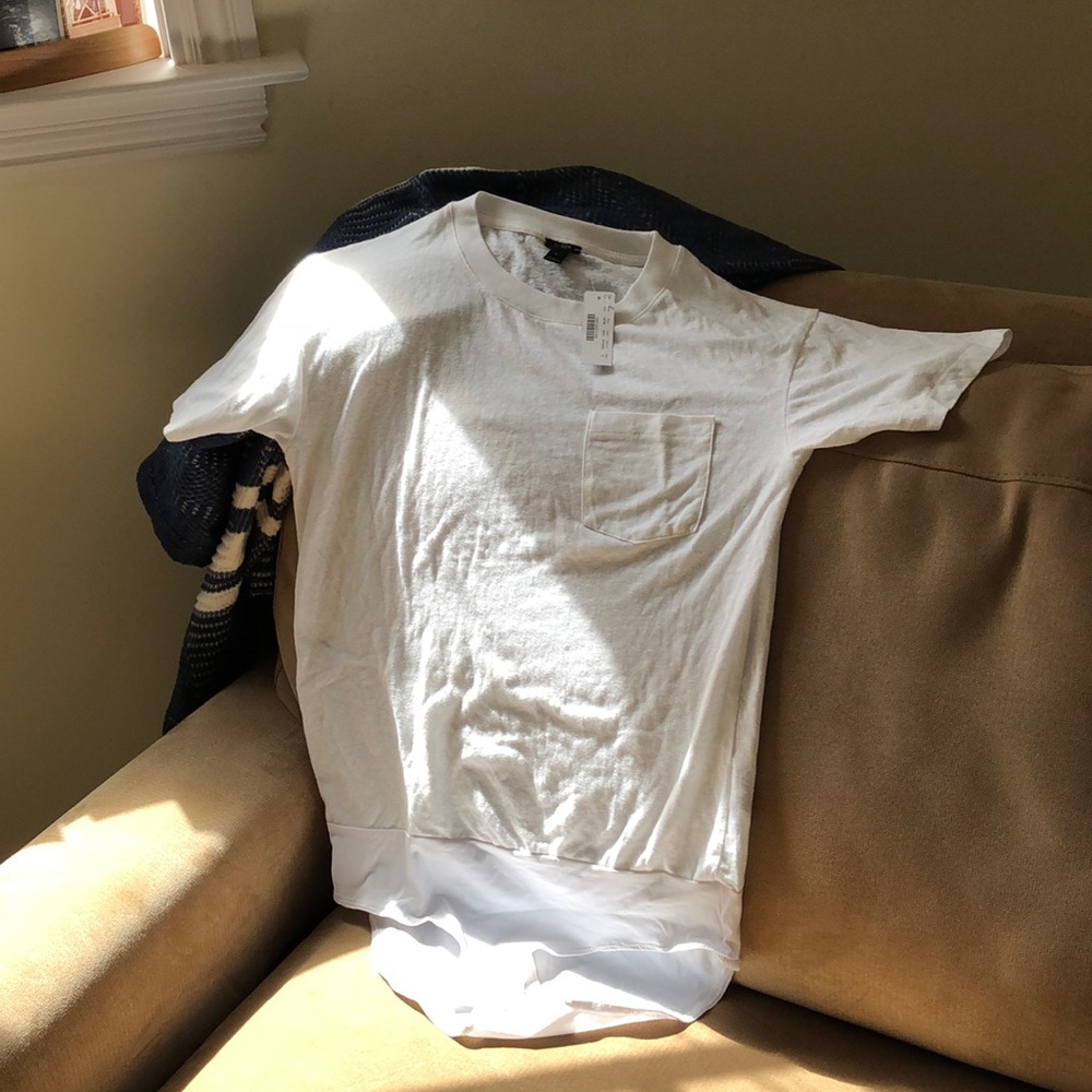 White t-shirt bodysuit